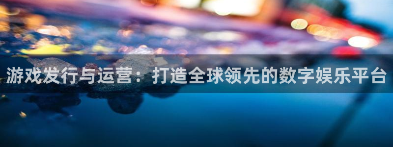 db电竞子年度最佳图书：游戏发行与运营：打造全球领先的数字娱乐平台