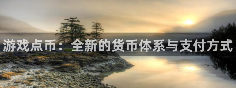 db电竞官网注册方法有哪些软件：游戏点币：全新的货币体系与支付方式