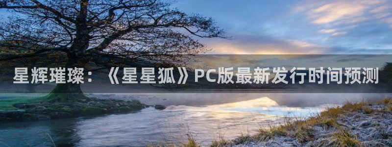 db电竞酒庄：星辉璀璨：《星星狐》PC版最新发行时间预测